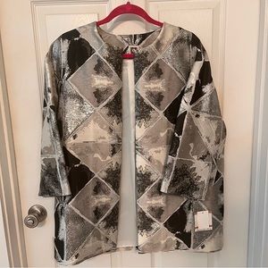 Vintage silver/grey/black jacket with tags